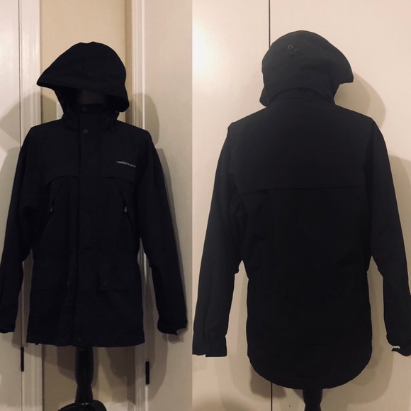Timberland Jacket W/Hood Black Size XS - Picture 5 of 8